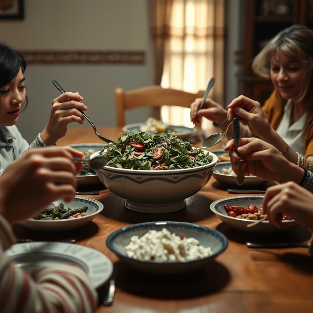 yogurted-purslane-crowded-family-table-sharing-culture