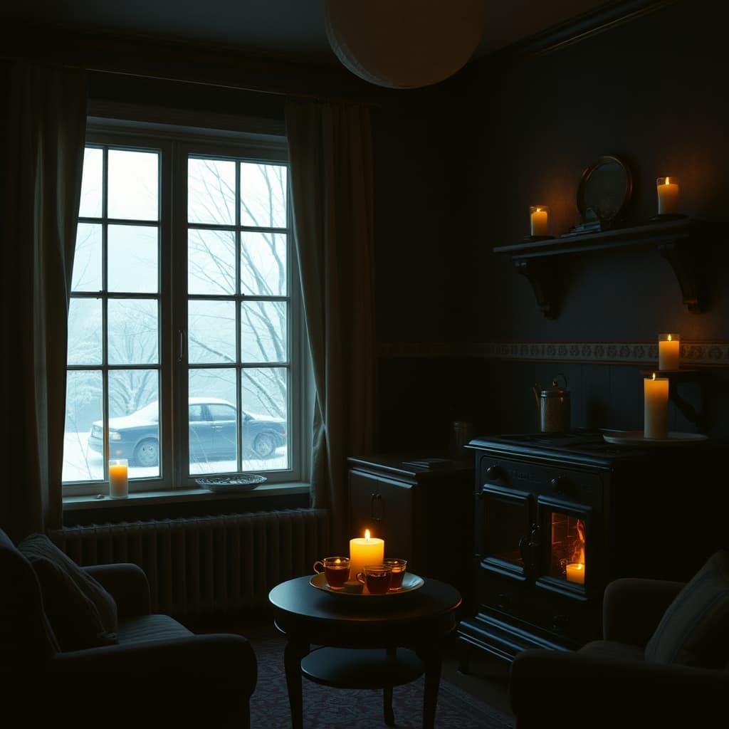 winter-power-outage-evenings-city-memory