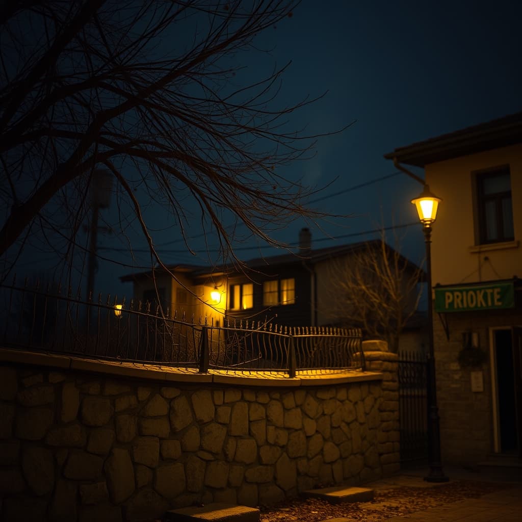 Why Were the Plum Branches Hanging Over the Garden Wall on Winter Nights the Warmest Scene of Old Neighborhoods?