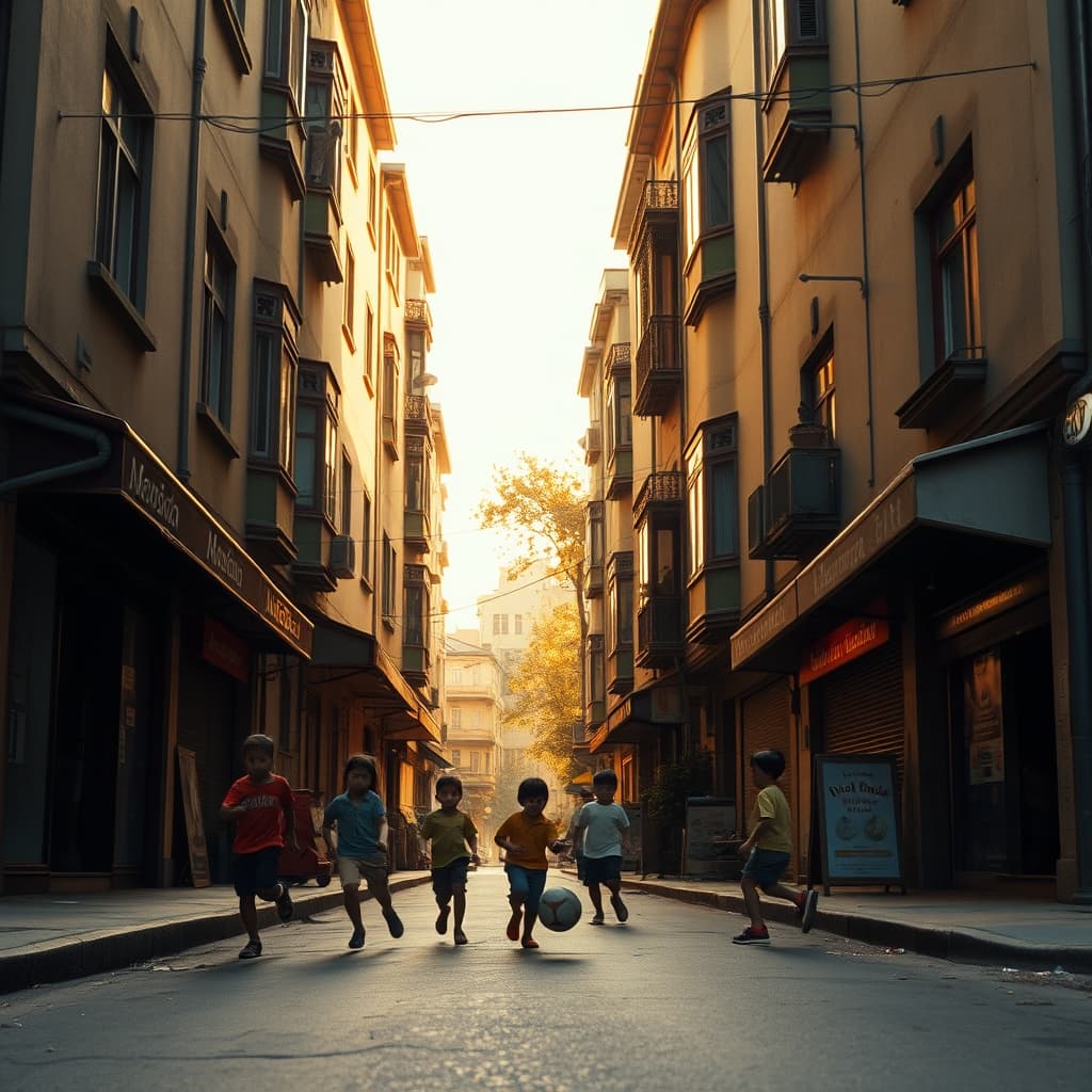Children Running After a Ball in the Very Middle of Old City Life: Why Is the Same Warmth Not Found in Today's Housing Compounds?