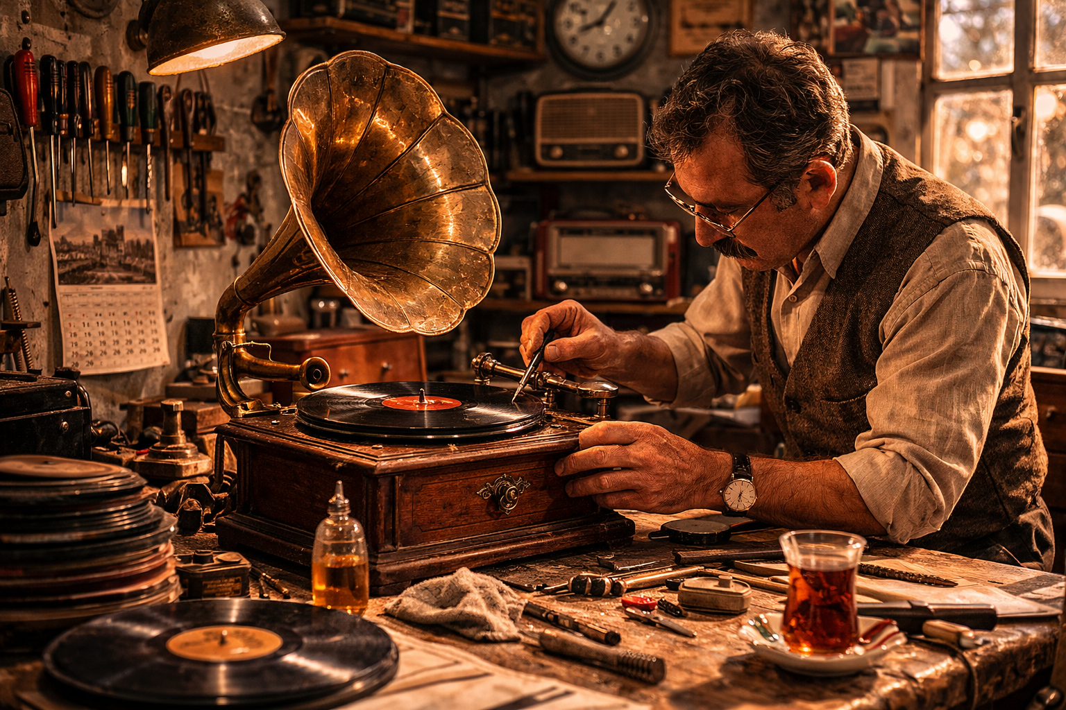 gramophone-repair-second-life-analog-heritage