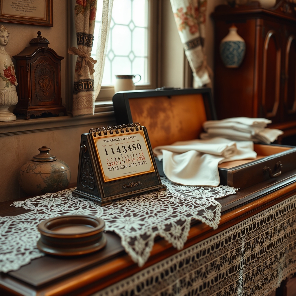 the Subtle Story of the Desktop Calendar Holder and Its Emergence from the Bottom of Chests: How Did It Reflect the Taste of an Era?