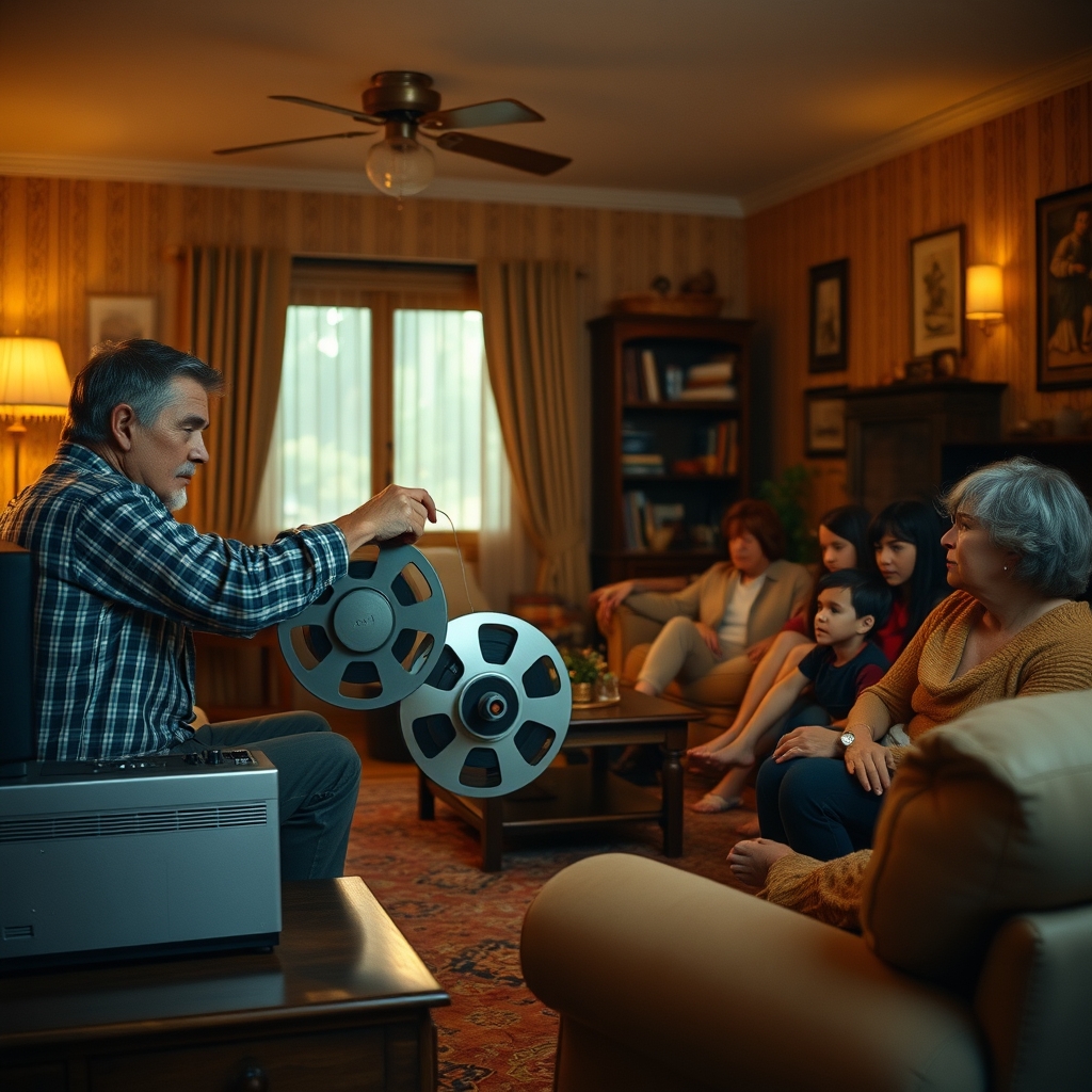 Family Film Rewind Moments: How Was Analog Excitement Shared in the Living Room?