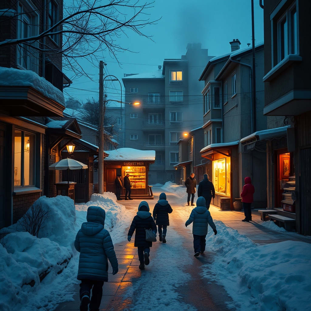 How Did the Hours Spent on Streets That Did Not Empty When It Snowed Nourish a Generation’s Sense of Security?