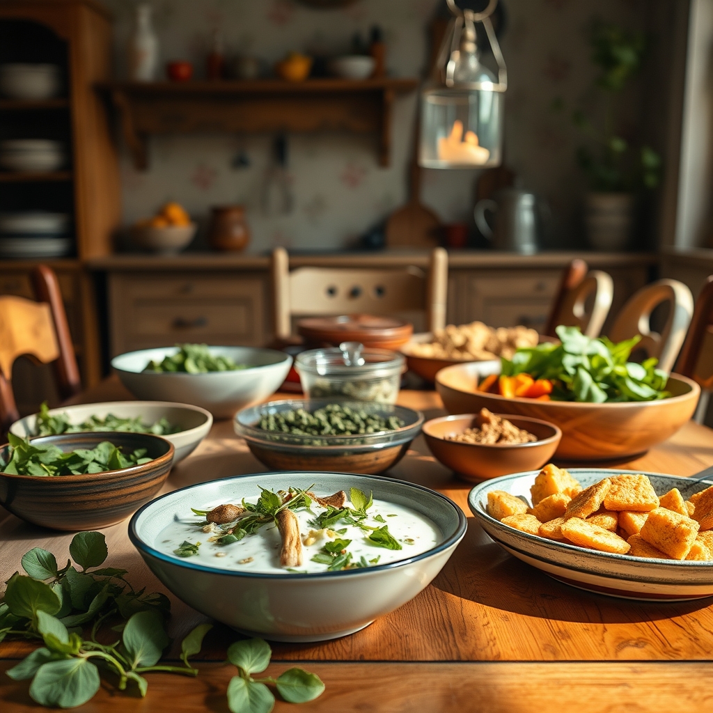 Purslane with Yogurt, Remembered Through the Unforgotten Taste of Crowded Family Tables: How Does It Call Back Forgotten Kitchen Habits?