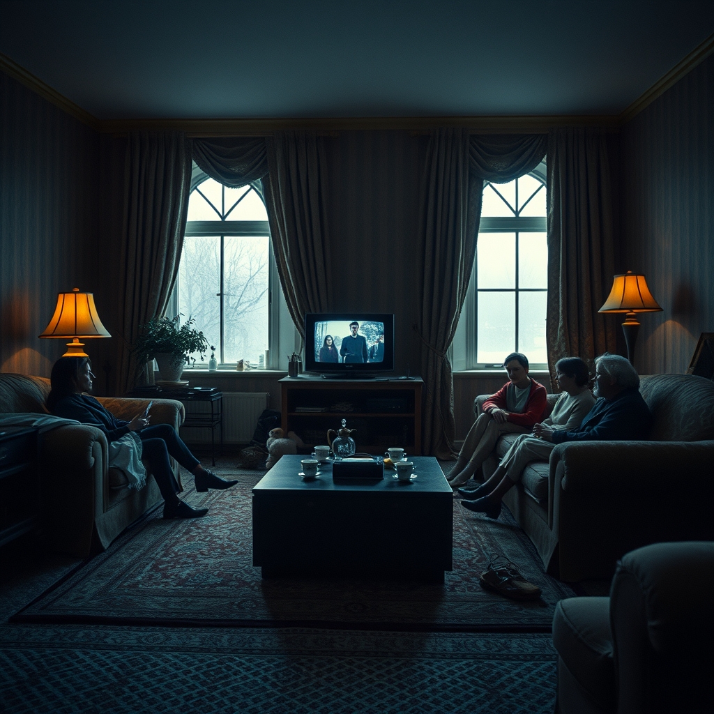 Why Using a Video Player with the Quiet Excitement of Families Gathered in the Living Room Was a Ceremony in Itself, Passing Along Stone Pavements and Striking Winter's Fogged Glass